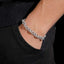 8MM VVS Moissanite Infinity Bracelet S925 Silver