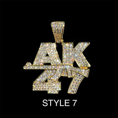Black Friday-Iced-Out Pendant Drop – Limited Stock, Crazy Low Price Ⅳ