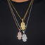 Ice Out Necklace Pendant HipHop Jewelry 925 silver Moissanite pendant