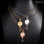 Custom Key Charm Necklace Bezel Photo Pendant
