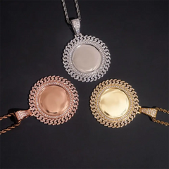 Custom Photo Locket Memory Photo Pendant