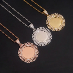 Custom Photo Locket Memory Photo Pendant