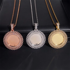 Custom Photo Locket Memory Photo Pendant