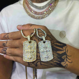 GL Ice Out Hip Hop Cross VVS Moissanite Pendant