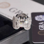GL Luxury Emerald Moissanite Cuban Ring