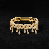 GL 13MM Drip Infinity Link 5A+ Diamond Hip Hop Iced Out Chain