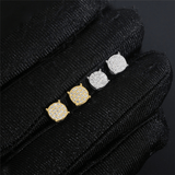 GL 925 Sterling Silver VVS Moissanite Stud Earrings