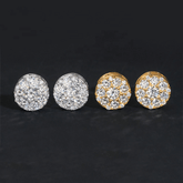 GL Hip Hop Fashion Jewelry VVS Moissanite Diamond Earrings