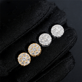 GL Hip Hop Fashion Jewelry VVS Moissanite Diamond Earrings