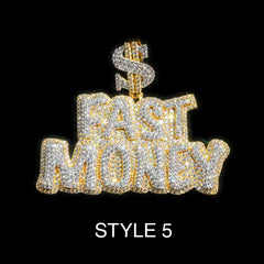 Black Friday Iced-Out Pendant Drop – Limited Stock, Crazy Low Price Ⅱ