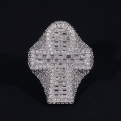 GL Ankh Baguette Moissanite Luxury Iced Out Ring
