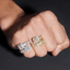 GL Top Quality Jewelry VVS Moissanite Hip Hop Ring