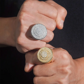 GL Hip Hop Fine Jewelry 925 Sterling Silver VVS Moissanite Diamond Ring