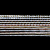 【US 3 Days Delivery】GL 2MM 3MM 4MM 5MM 6.5MM Moissanite Diamond Tennis Chain Bracelet