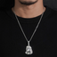 VVS Moissanite Jesus Head Pendant 925 Silver