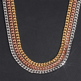 5MM Classic High-Polish Sterling Silver Cuban Chain