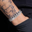 S925 Oval Cut Black Mix White VVS Moissanite Tennis Bracelet