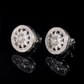 GL VVS Moissanite Diamon Winston Stud Earrings