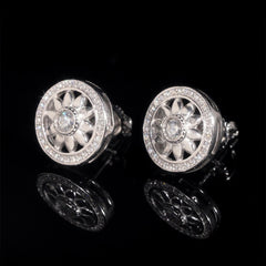 GL VVS Moissanite Diamon Winston Stud Earrings
