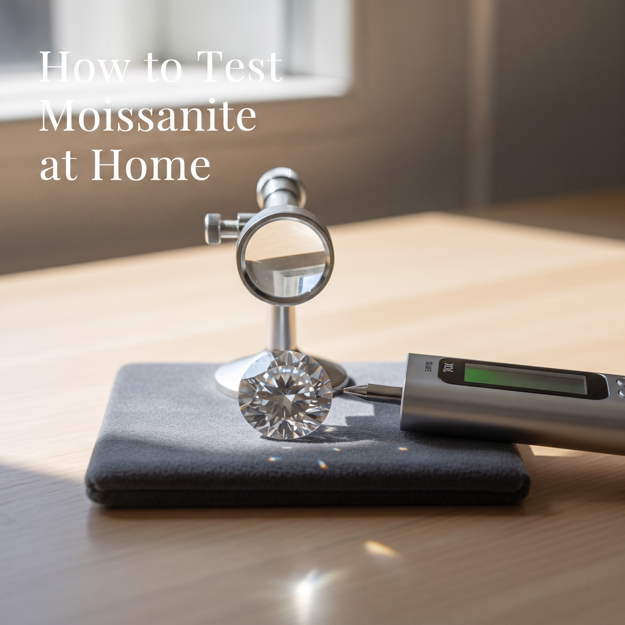 How to Test Moissanite at Home: Simple Methods Anyone Can Use