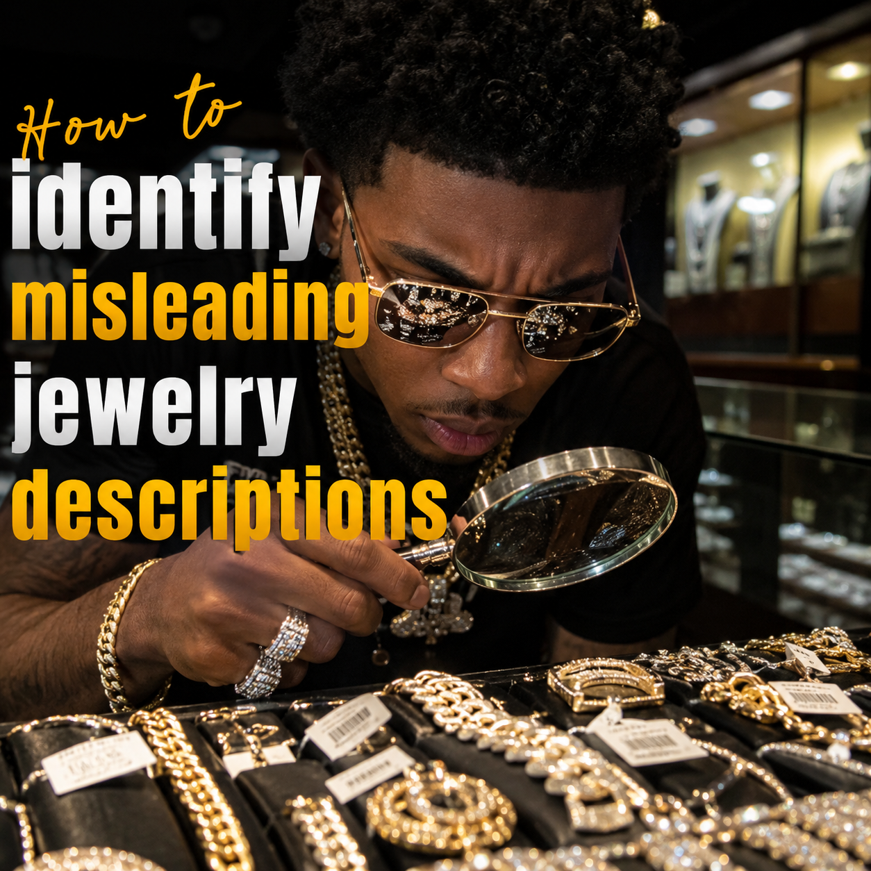 How to identify misleading jewelry descriptions