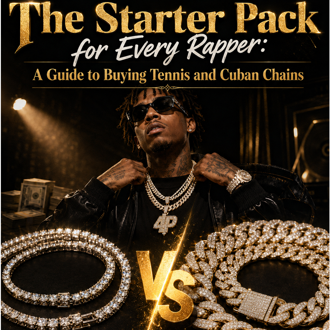 The Starter Pack for Every Rapper: A Guide to Buying Tennis and Cuban Chains
