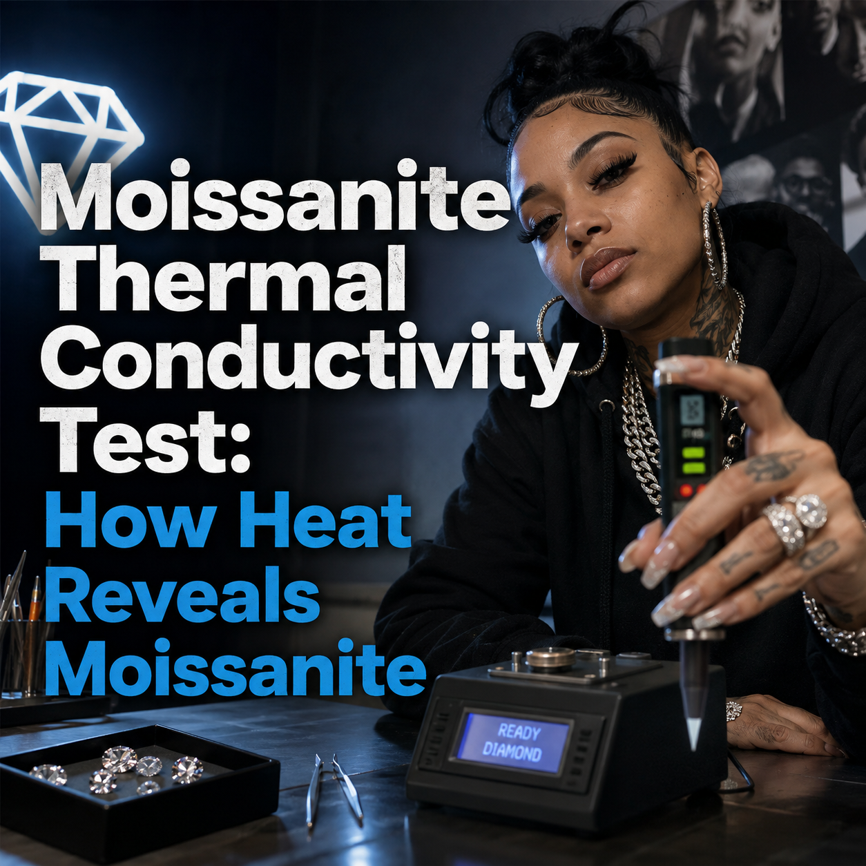 Moissanite Thermal Conductivity Test: How Heat Reveals Moissanite