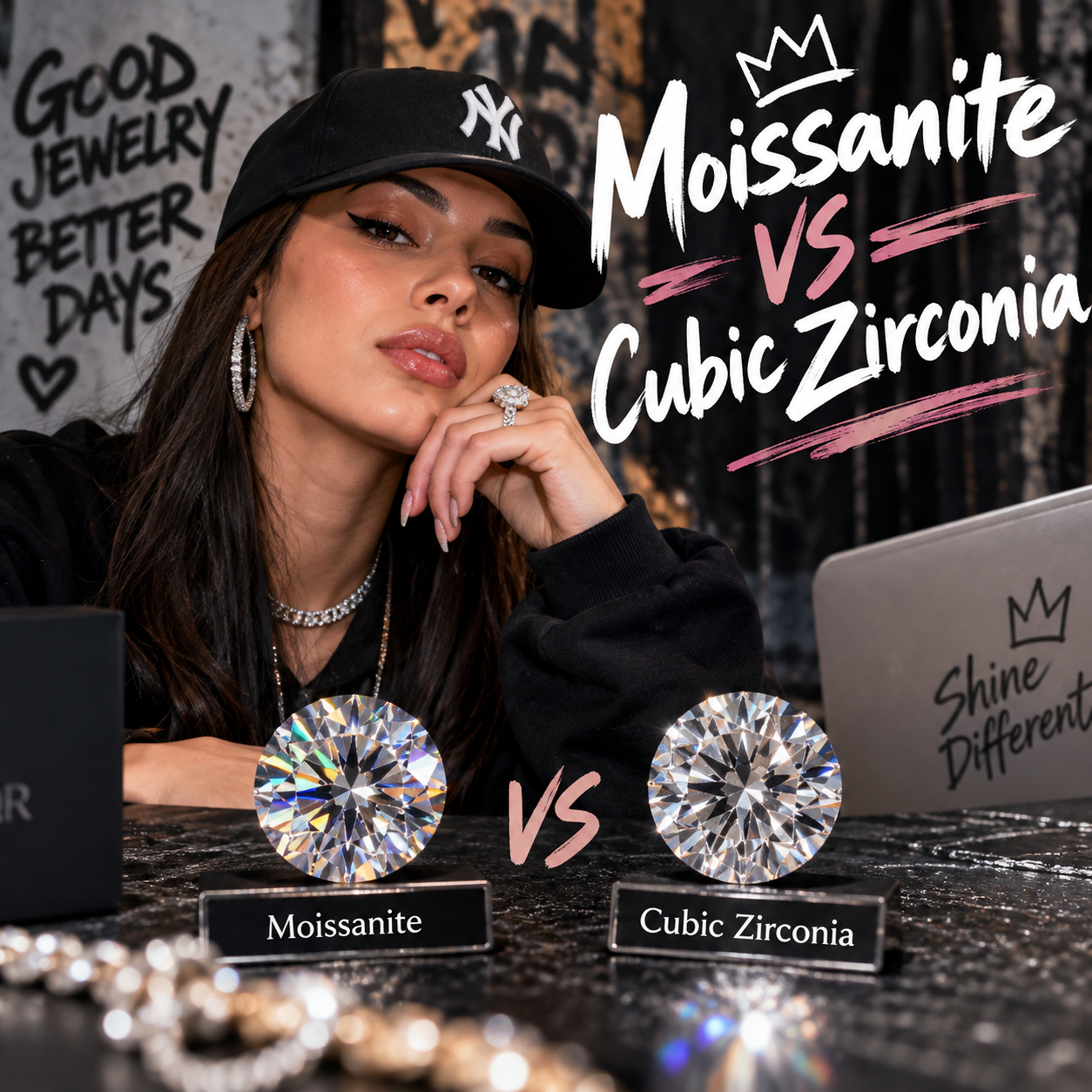 Moissanite vs Cubic Zirconia: How to Test and Tell the Difference