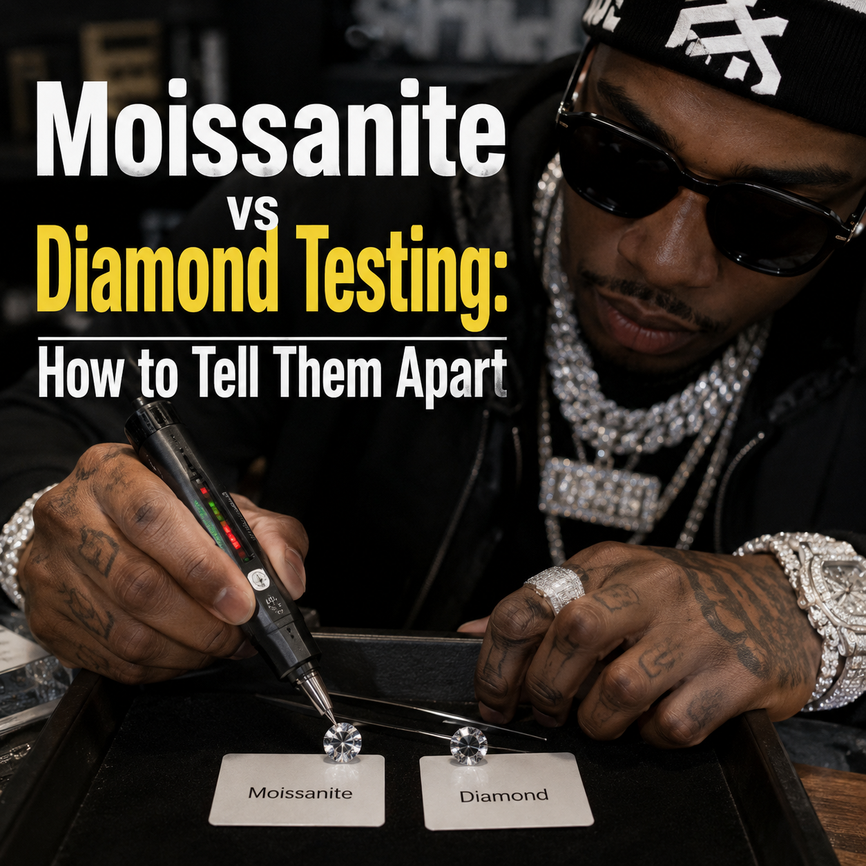 Moissanite vs Diamond Testing: How to Tell Them Apart