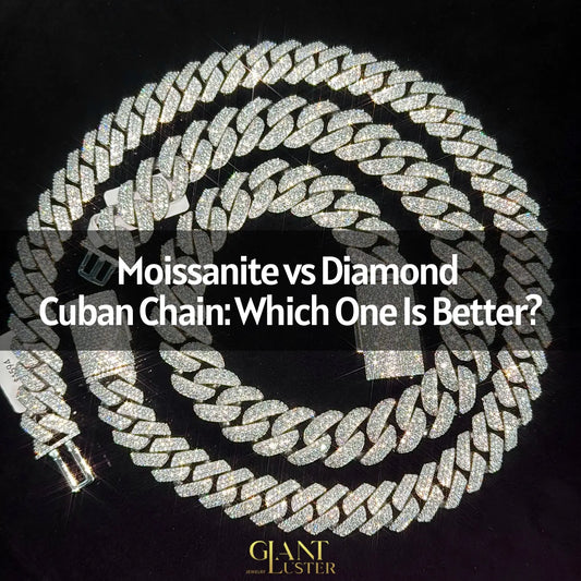 Moissanite vs Diamond Cuban Chain: Which One Is Better?