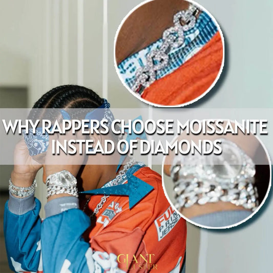 Why Rappers Choose Moissanite Instead of Diamonds
