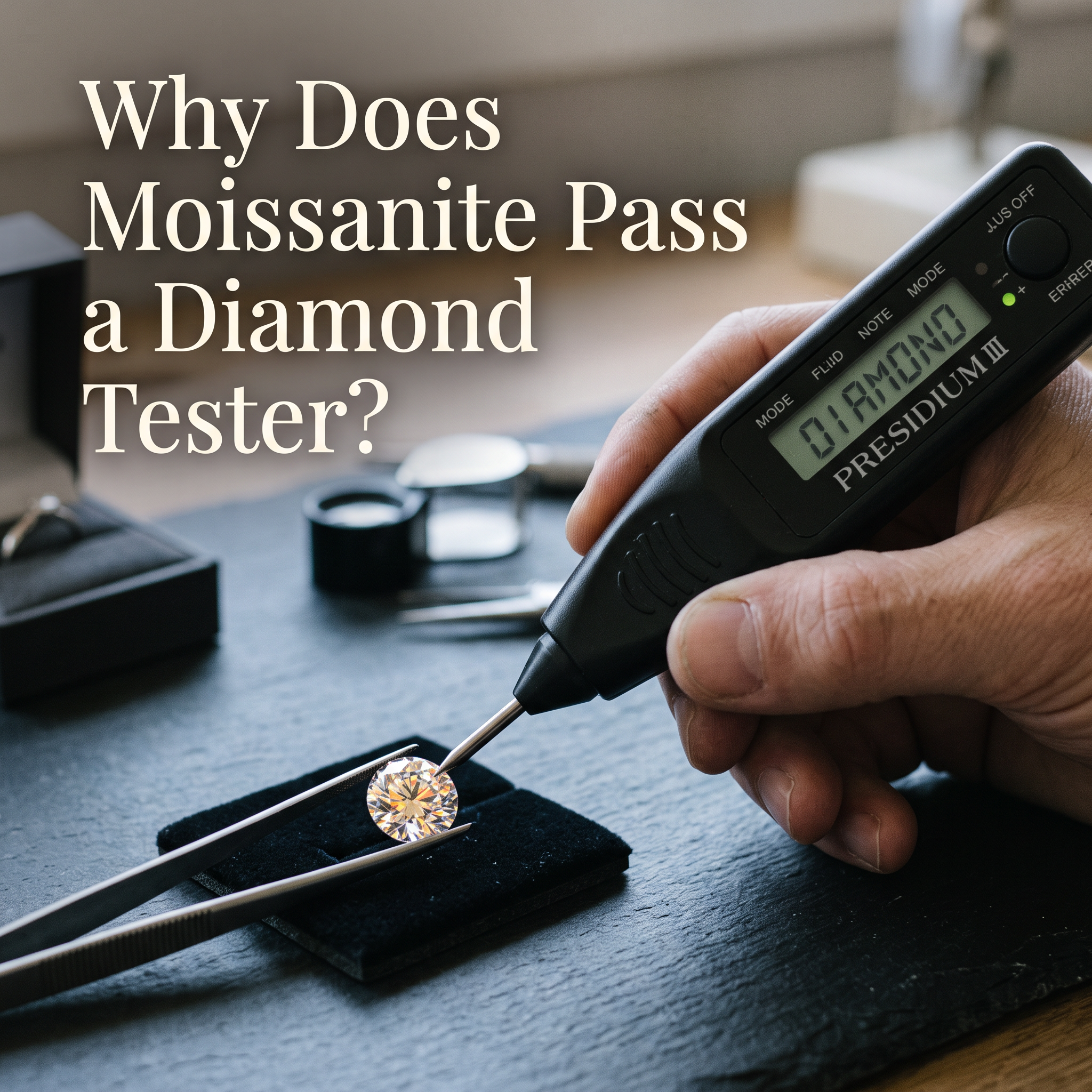 Why Does Moissanite Pass a Diamond Tester? The Science Explained