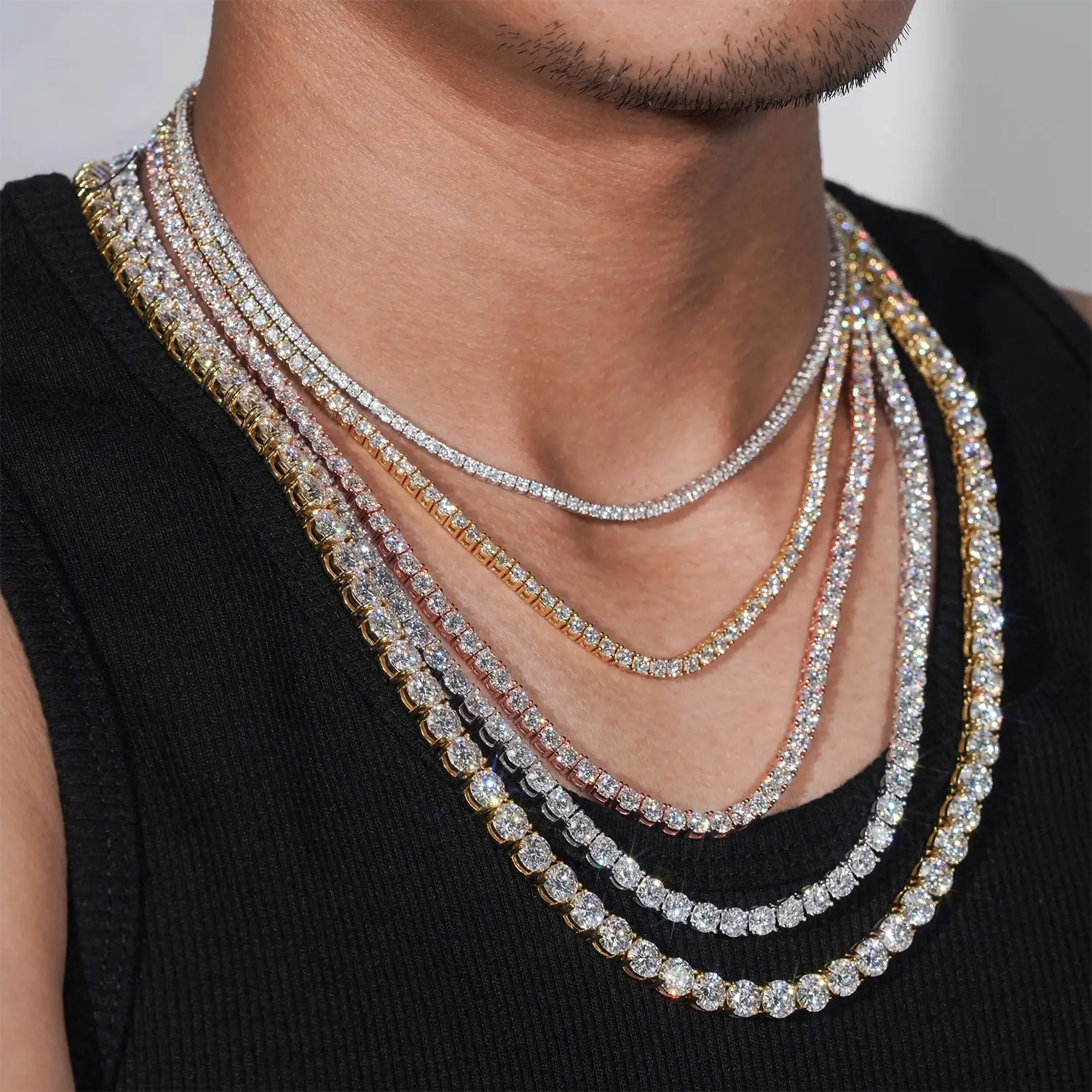 Best Tennis Chain Width for Men: 3mm, 5mm, 8mm or 10mm?