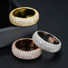 GL Round Cut Diamond 925 Sterling Silver Moissanite Ring