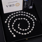 VVS Moissanite Kite Star Tennis Chain 925 Silver Necklace/Bracelet