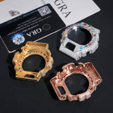 New Design DW6900 Model Mixed Color Moissanite Buss Down Watch Bezel