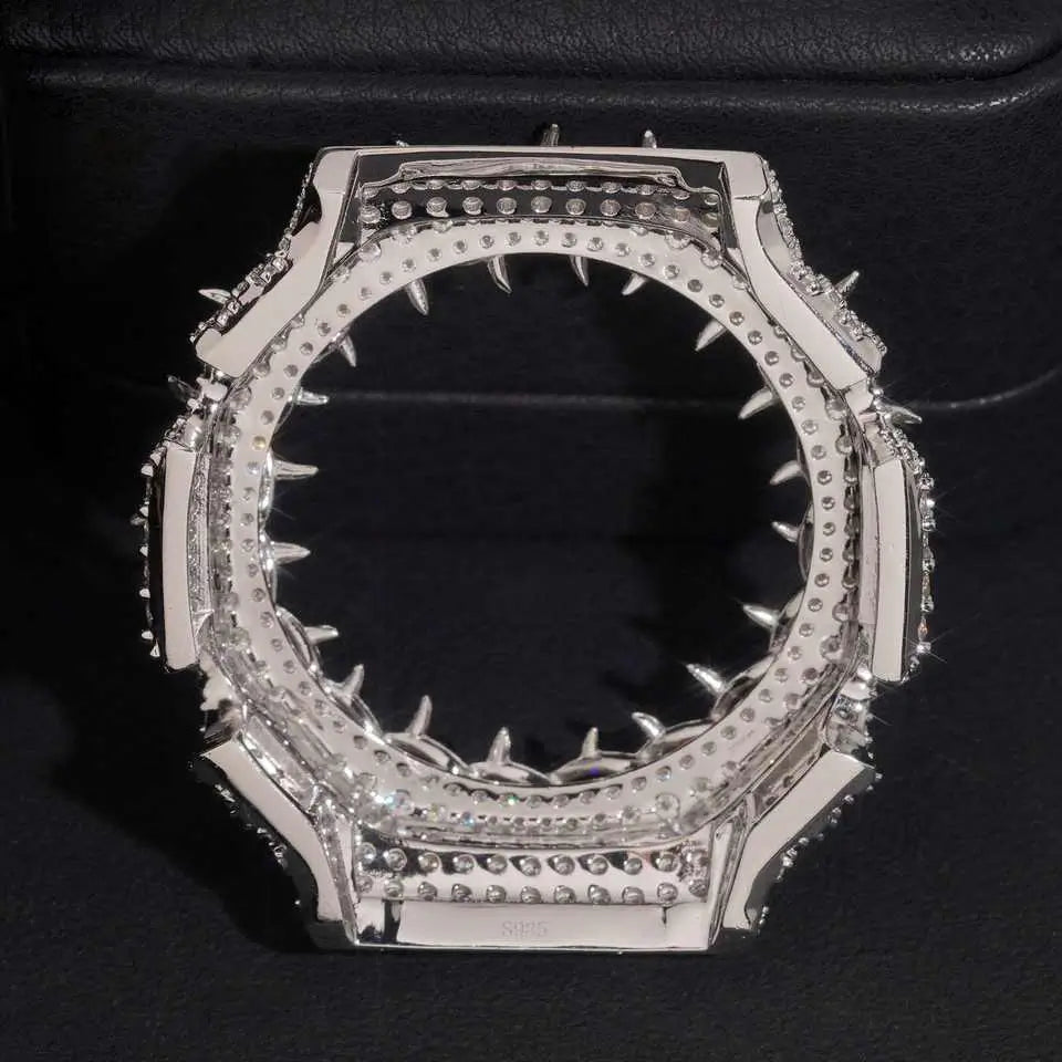 Custom VVS Moissanite Watch Case for Casio GA2100