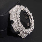 Custom VVS Moissanite Watch Case for Casio GA2100