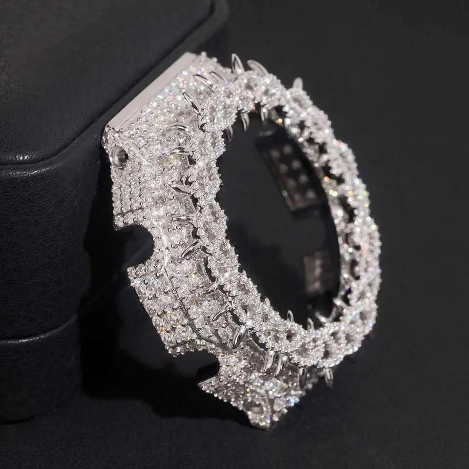 Custom VVS Moissanite Watch Case for Casio GA2100