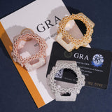 13.16CT Thorn Design Moissanite Diamond  Bezel for Casio G Shock DW6900 Watch Case