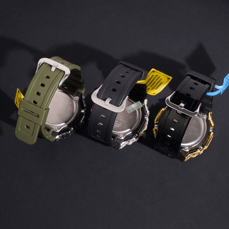 Unisex Full Iced out GA2100 Buss Down Watch Bezel Moissanite Watch Cover