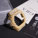 Spicky Popular Thorn Design DW6900 Bezel Moissanite Buss Down Watch Case