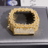 Spicky Popular Thorn Design DW6900 Bezel Moissanite Buss Down Watch Case