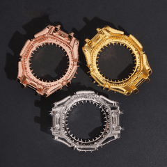 Unisex Iced GA2100 Buss Down Watch Bezel  Moissanite Watch Case