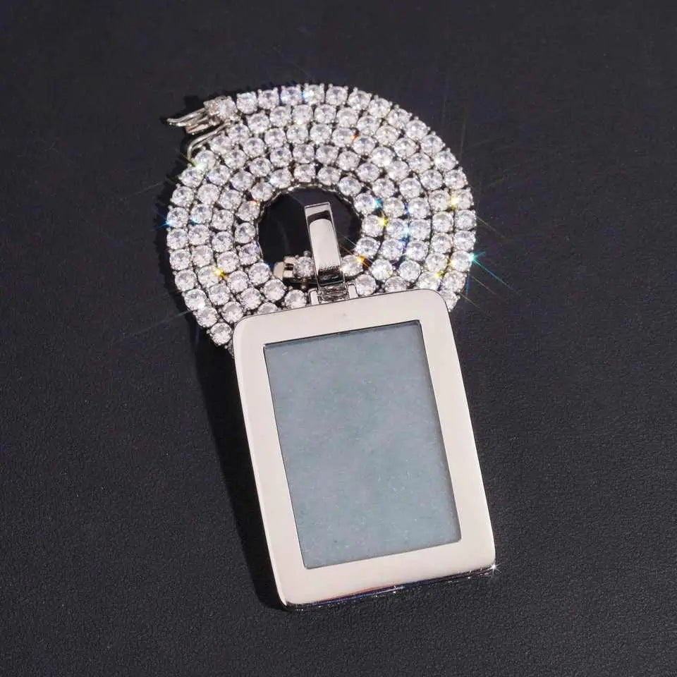 VVS Moissanite Iced Out Jade Jesus Pendant