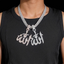 VVS Moissanite S925 Silver Iced Out Allah Pendant