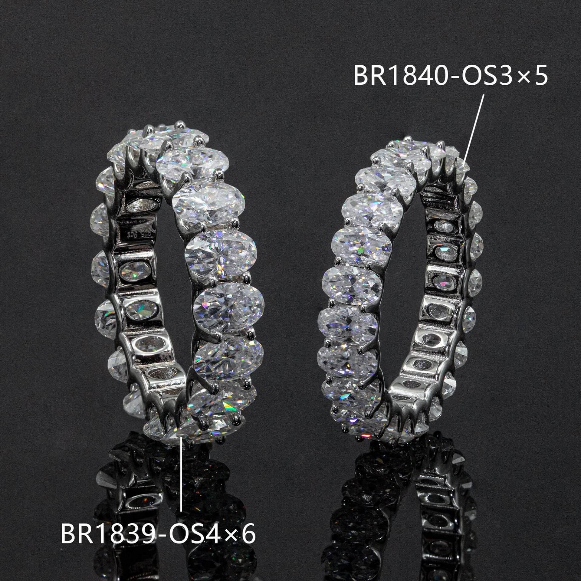 Luxury Jewelry Moissanite Rings VVS Moissanite Band 925 Sterling Silver Gold Plated Wedding Engagement Moissanite Diamond Ring