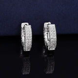 925 Silver Moissanite Earrings