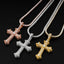 GL Iced Out Hip Hop Rapper Jewelry VVS Diamond Moissanite Cross Pendant