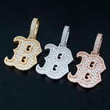 Pass Diamond Tester Silver 925 VVS Moissanite Pendant Hip Hop Jewelry Individual Letter Iced Out Pendant
